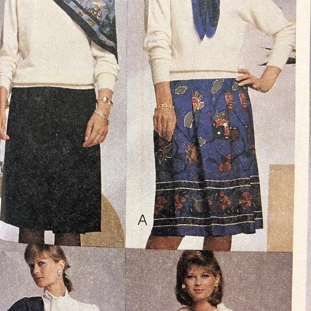 McCall's 3306 Front Pleated Skirt & Pants Sz 12-16‎ UNCUT Pattern Business Pro